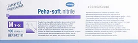 Hartmann Peha-soft Nitrile powderfree Einweghandschuhe M, 100 Stück