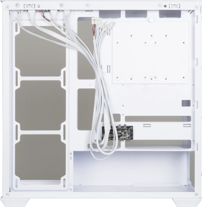 BitFenix CETO White, 4A, Lüfter LED ARGB, Glasfenster