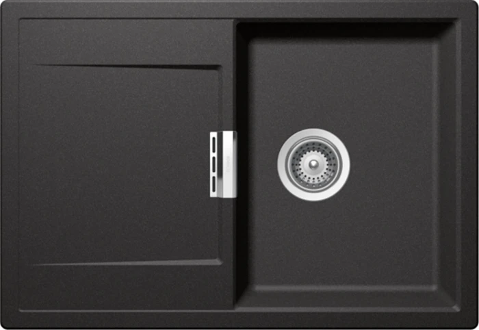 Schock Mono D-100S Einbau Becken reversibel stone inkl. Schneidebrett