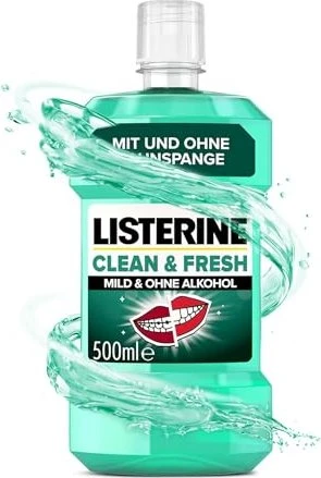 Listerine Clean & Fresh Mundspülung, 500ml