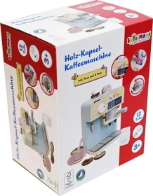 SpielMaus Holz Kapsel-Kaffeemaschine