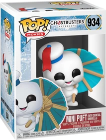 FunKo Pop! Movies - Ghostbusters: Afterlife - Mini Puft with cocktail umbrella