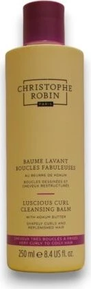 Christophe Robin Luscious Curl Cleansing Hair Balm Shampoo, 250ml