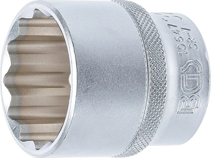 BGS technic Außenzwölfkant Steckschlüssel 1/2", 32mm