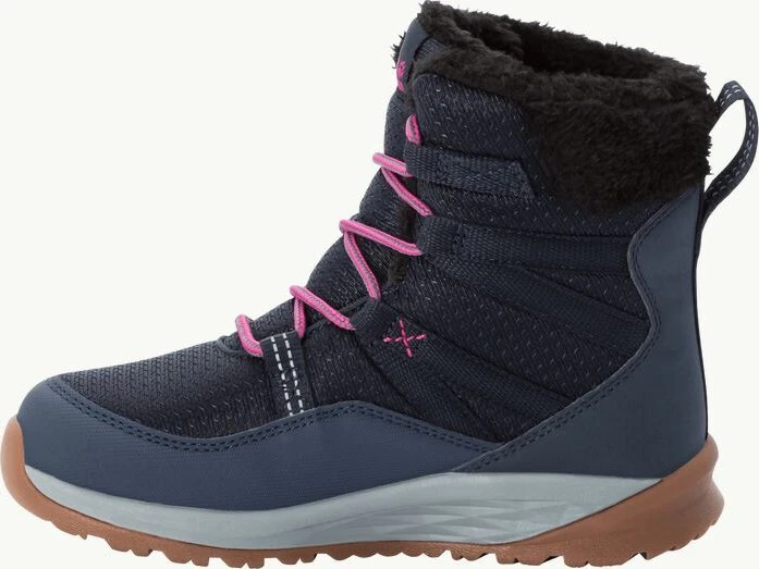 Jack Wolfskin Polar Wolf Texapore High dark blue/grey (Junior)
