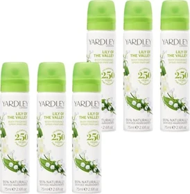 Yardley Lily of the Valley Body Spray, 75ml