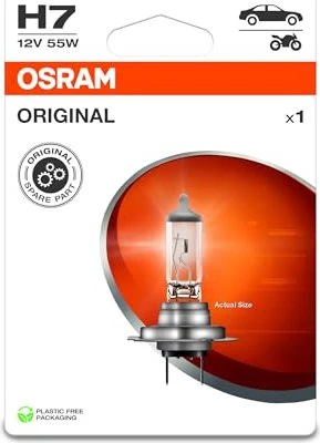 Osram Original H7 55W, 1er-Pack Blister