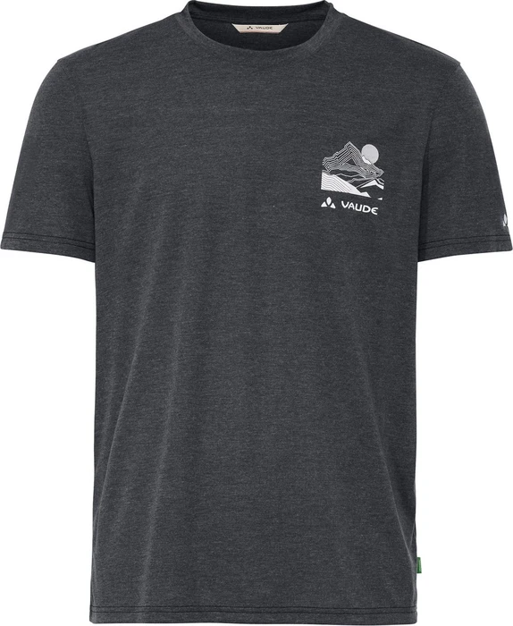 Vaude Tekoa III Funktionsshirt kurzarm schwarz/weiß (Herren)