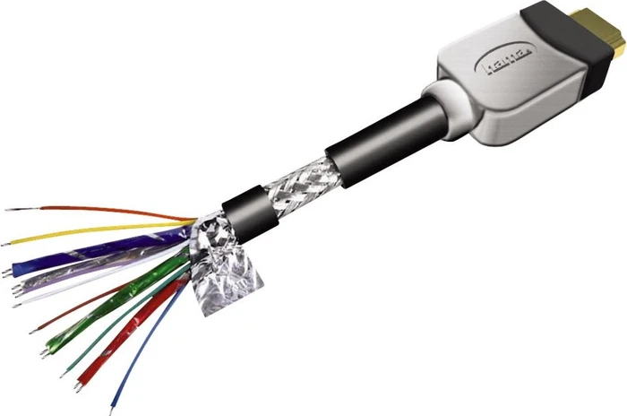 Hama High Speed HDMI 1.3 Kabel mit Ferritkernen schwarz, 2m