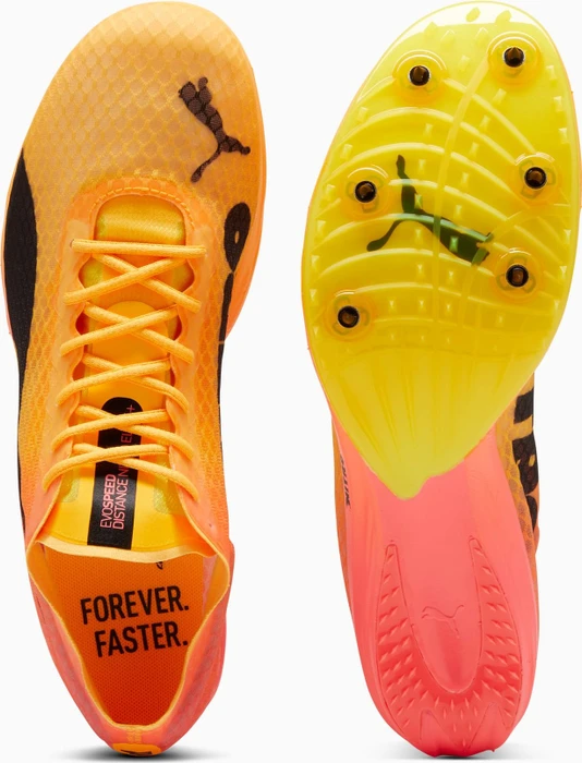 Puma evoSPEED Distance Nitro Elite+ 4 sun stream/sunset glow/puma black