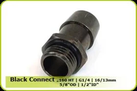 Nanoxia Black Connect 160 HT, Schlauchanschluss