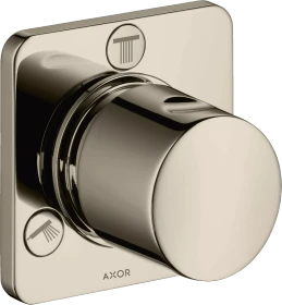 Hansgrohe Axor Citterio M Ab- und Umstellventil Trio/Quattro polished nickel