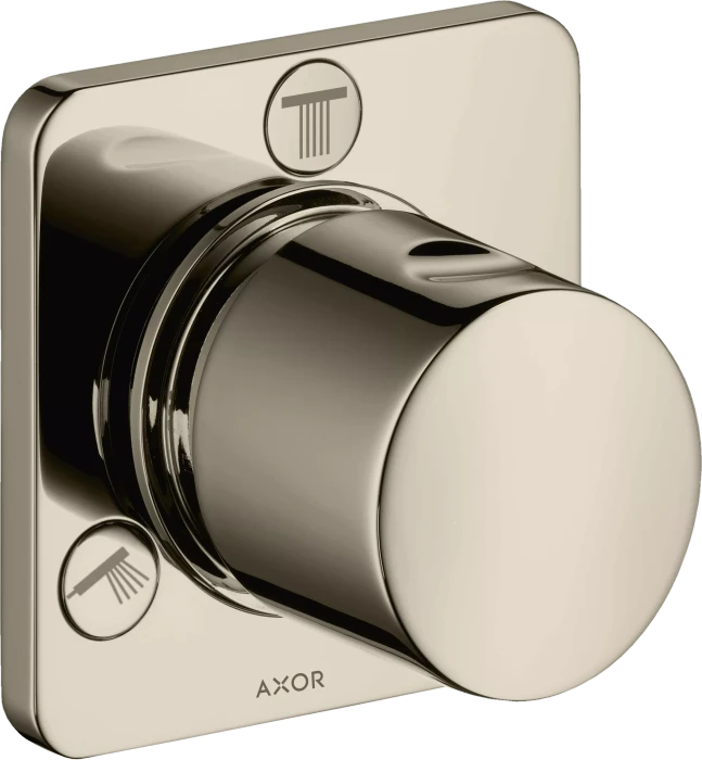 Hansgrohe Axor Citterio M Ab- und Umstellventil Trio/Quattro polished nickel