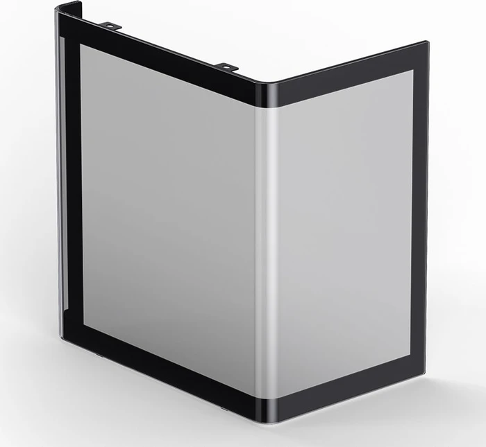 Jonsbo TK-0 Black, schwarz/braun, Glasfenster, Mini-ITX