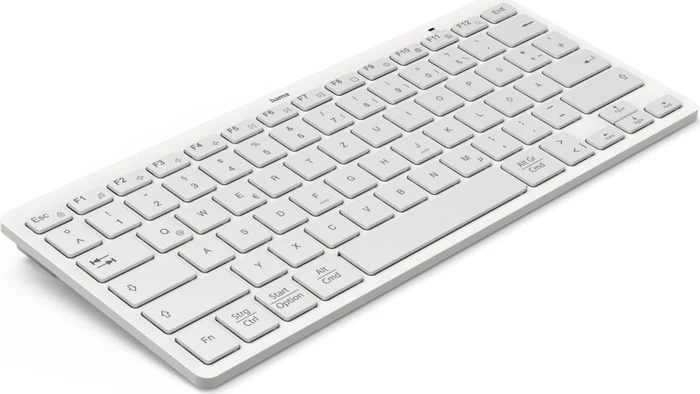 Hama KEY4ALL X510 Bluetooth-Tastatur silber/weiß, Bluetooth, DE