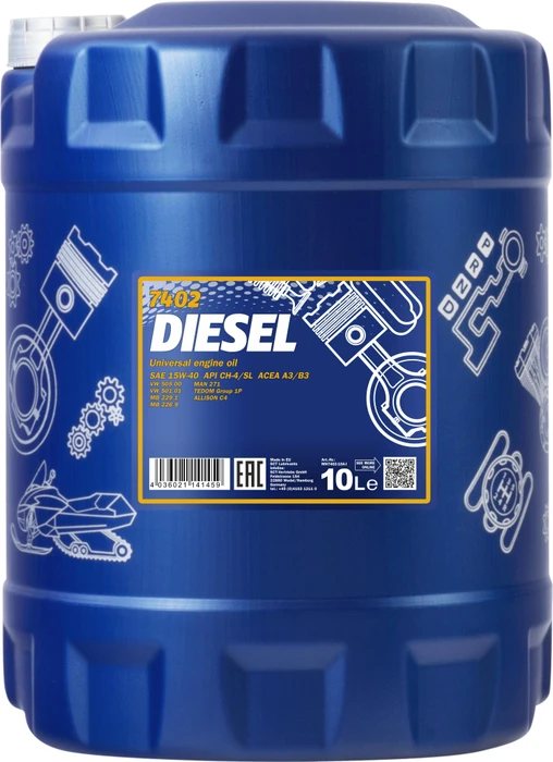 Mannol Diesel 15W-40 10l
