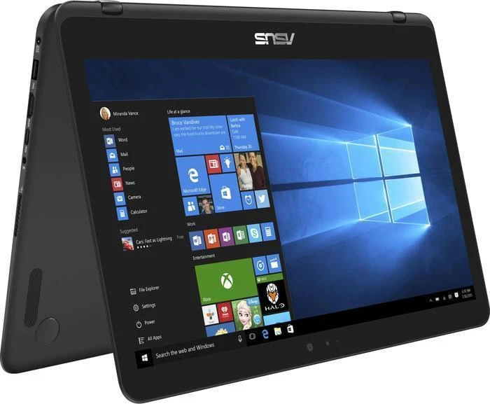 ASUS ZenBook Flip UX360UAK-BB283T, Mineral Grey, Core i5-7200U, 8GB RAM, 256GB SSD, DE