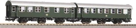 Piko - Spur H0 - 2er Set Umbauwagen AB3yg + B3yg DB III
