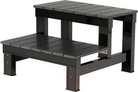 Home Deluxe Treppe Poolleiter für Whirlpools, 2 Stufen