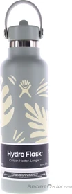 Hydro Flask Standard Mouth Flex Straw Cap Isolierflasche 621ml botanical bliss