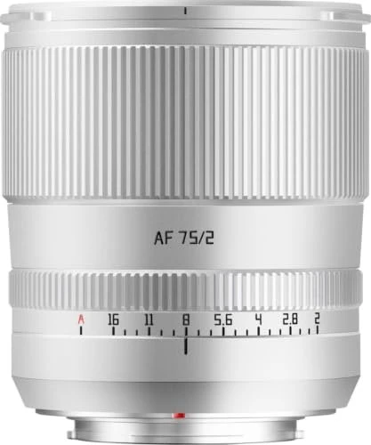 TTArtisan AF 75mm 2.0 für Fujifilm X silber