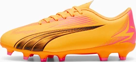 Puma Ultra Play FG/AG sun stream/puma black/sunset glow (Junior)