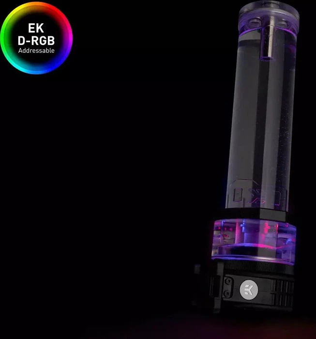 EK Water Blocks Quantum Line EK-Quantum Kinetic TBE 300 D5 PWM D-RGB, Acryl, mit Pumpe