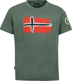 Trollkids Oslo Funktionsshirt kurzarm khaki green (Junior)