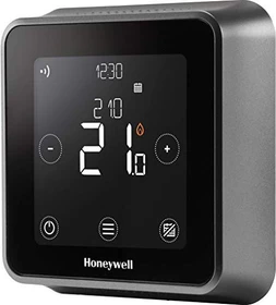 Honeywell Lyric T6 Funk-Wandthermostat schwarz, inkl. Tischhalterung