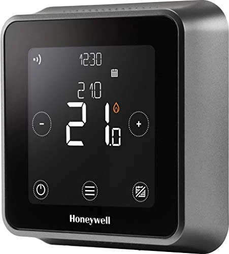 Honeywell Lyric T6 Funk-Wandthermostat schwarz, inkl. Tischhalterung