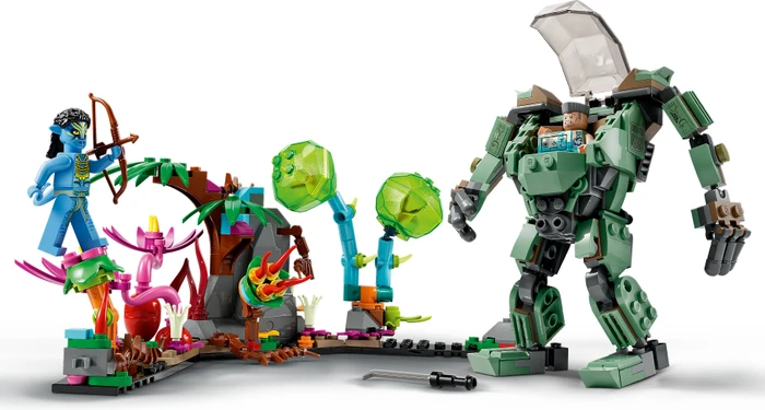 LEGO Avatar - Neytiri und Thanator vs. Quaritch im MPA