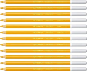 STABILO CarbOthello Kreidestift indischgelb, 12er-Pack