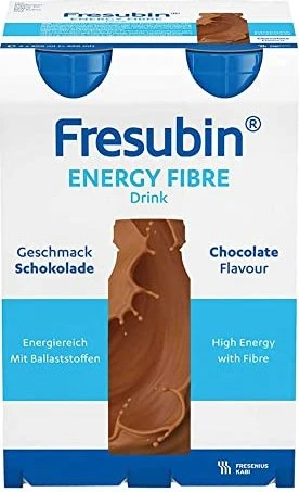 Fresenius Kabi Fresubin Energy Fibre Drink Schokolade 800ml (4x 200ml)
