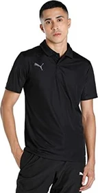 Puma teamLIGA Sideline Poloshirt kurzarm puma black/puma white (Herren)