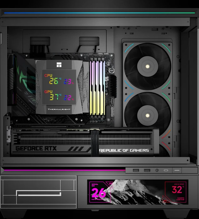 Thermalright Royal Knight 120 Digital Black