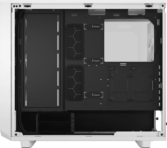 Fractal Design Meshify 2 Lite White TG Clear Tint, Glasfenster