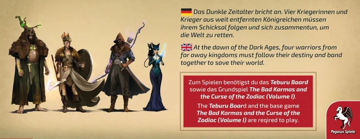 Teburu: The Bad Karmas and the Curse of the Zodiac: The Dark Ages Heroes (Erweiterung)