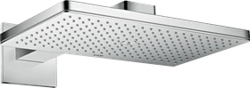 Hansgrohe Axor ShowerSolutions Kopfbrause 460/300 1jet eckig mit Brausearm chrom