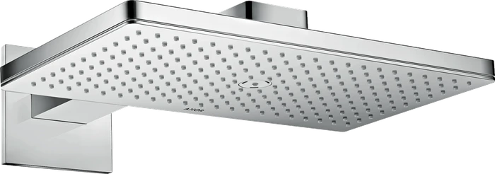 Hansgrohe Axor ShowerSolutions Kopfbrause 460/300 1jet eckig mit Brausearm chrom
