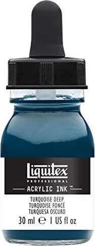Liquitex Professional Acrylic Ink turquoise deep, 30ml
