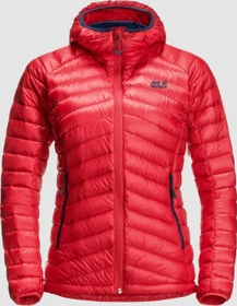 Jack Wolfskin Mountain Down Funktionsjacke tulip red (Damen)