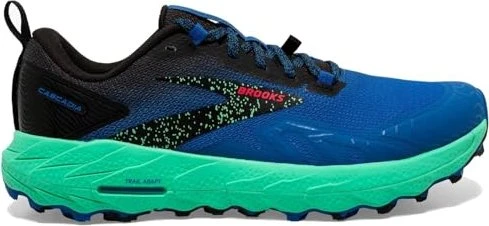 Brooks Cascadia 17 victoria blue/black/springbud (Herren)