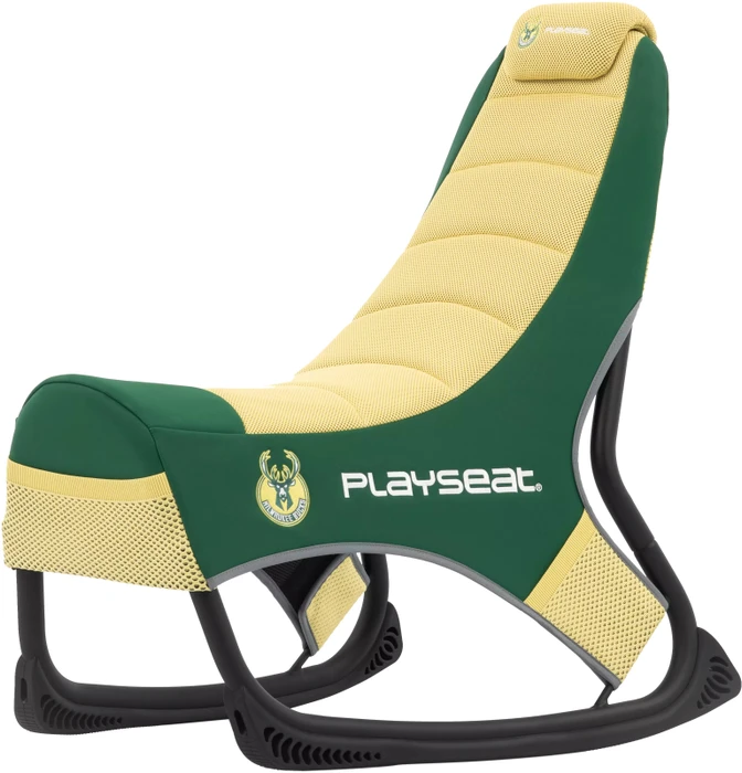Playseat Champ NBA Edition Milwaukee Bucks Gamingstuhl, gelb/grün