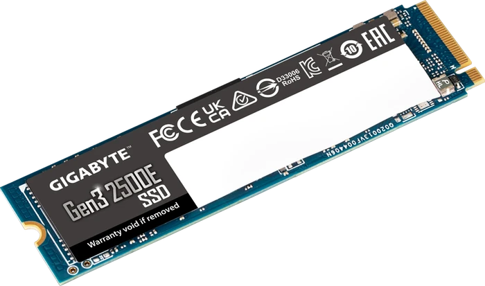 GIGABYTE Gen3 2500E SSD 1TB, M.2 2280 / M-Key / PCIe 3.0 x4