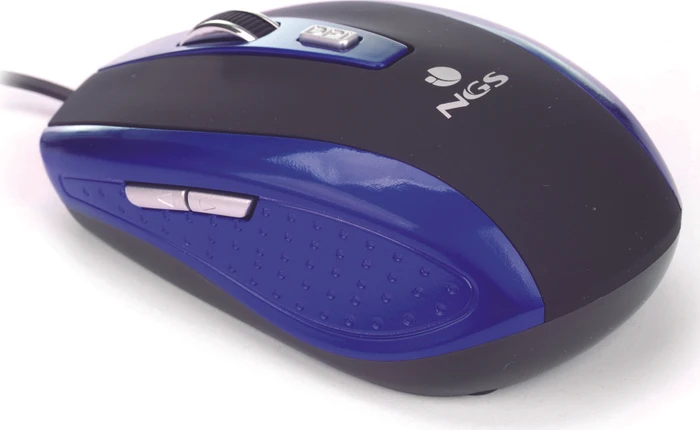 NGS Tick Wired Mouse blau, USB