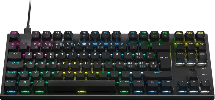 Corsair K60 PRO TKL RGB, Corsair OPX, USB, CH