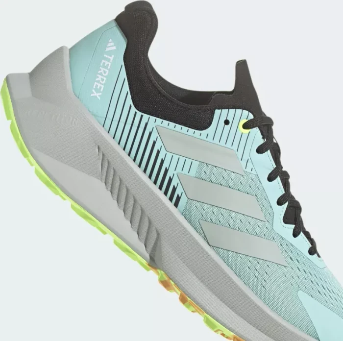 adidas Terrex Soulstride Flow semi flash aqua/wonder silver/lucid lemon (Herren)