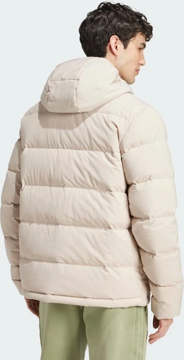 adidas Helionic Hooded Daunen Jacke wonder beige (Herren)