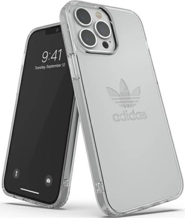 adidas Protective Clear Case Big Logo für Apple iPhone 13 Pro Max transparent