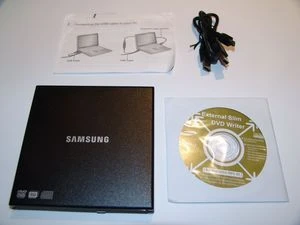 Samsung SE-S084F, SlimLine schwarz, USB 2.0